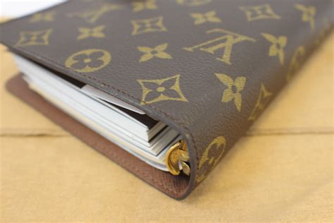 louis vuitton monogram desk agenda